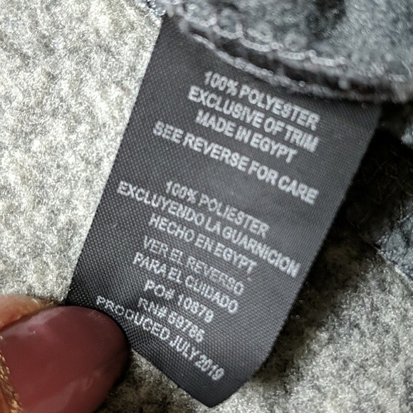 Beverly Hills Polo Club Sweater Men X-Large Fleece Quarter Zip Pullover Gray XL - Picture 6 of 9